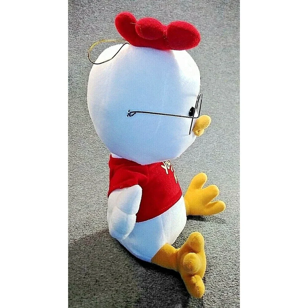 Chick With Glasses Red Shirt Plush
